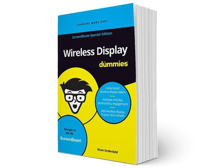 New eBook: Wireless Display For Dummies is here!