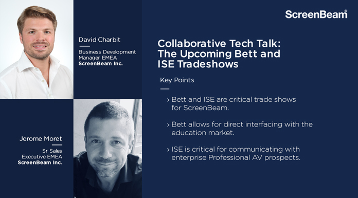 Collaborative Tech Talk: Thoughts on Upcoming Bett and ISE Tradeshows