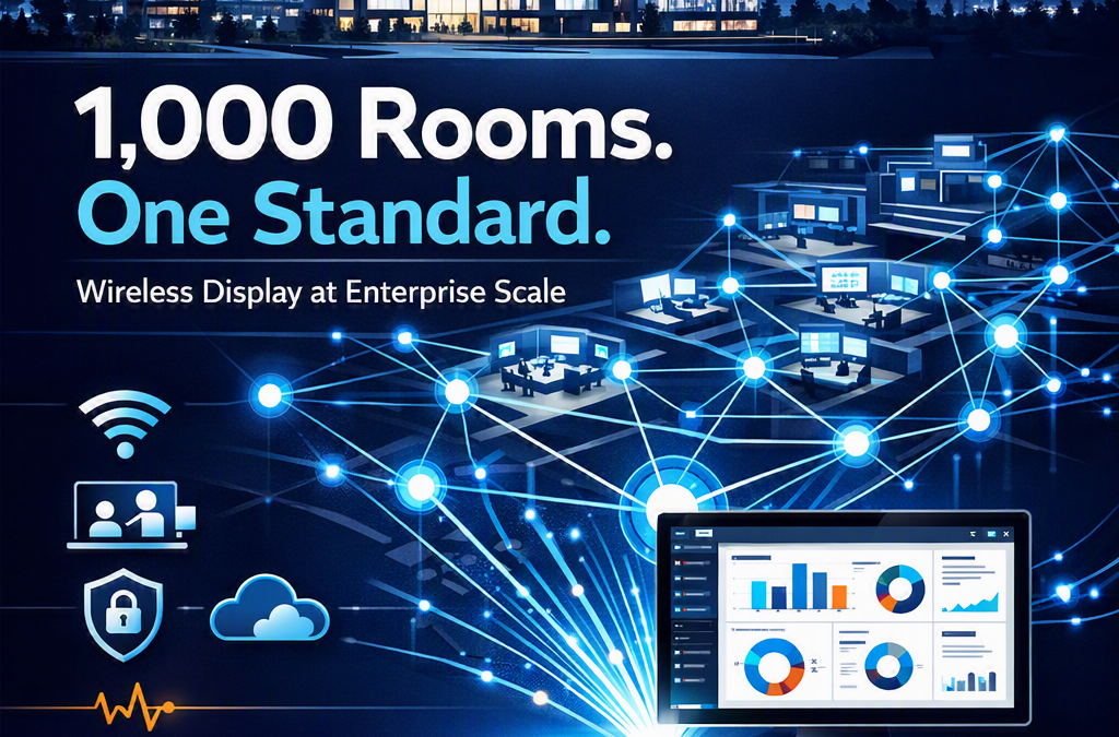 How to Standardize Wireless Display Across 1,000 Meeting Spaces